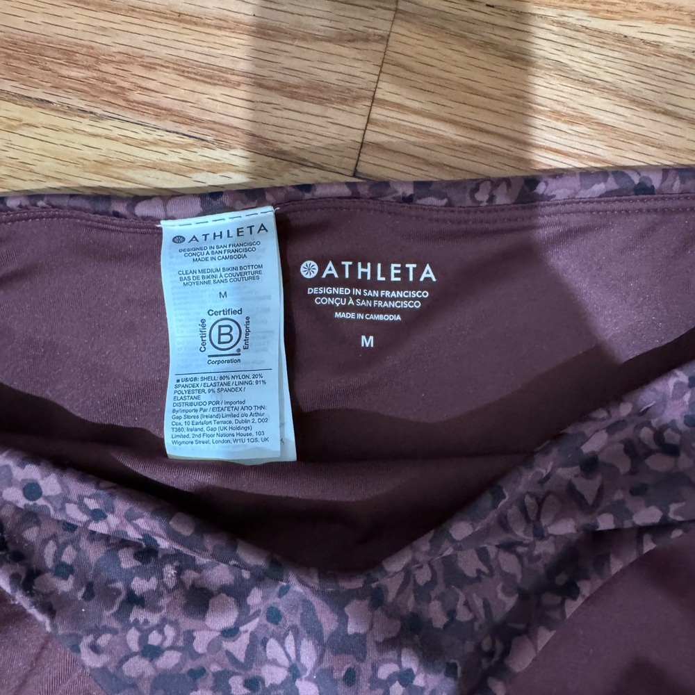 Athleta Brown Patterned Bikini - image 7
